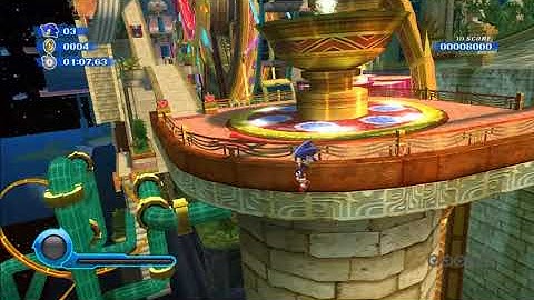 Sonic Colors (Wii) out of bounds thing that I used to do a lot