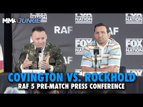 Colby Covington, Luke Rockhold GO OFF on Bo Nickal | RAF 5 pre-match press conference