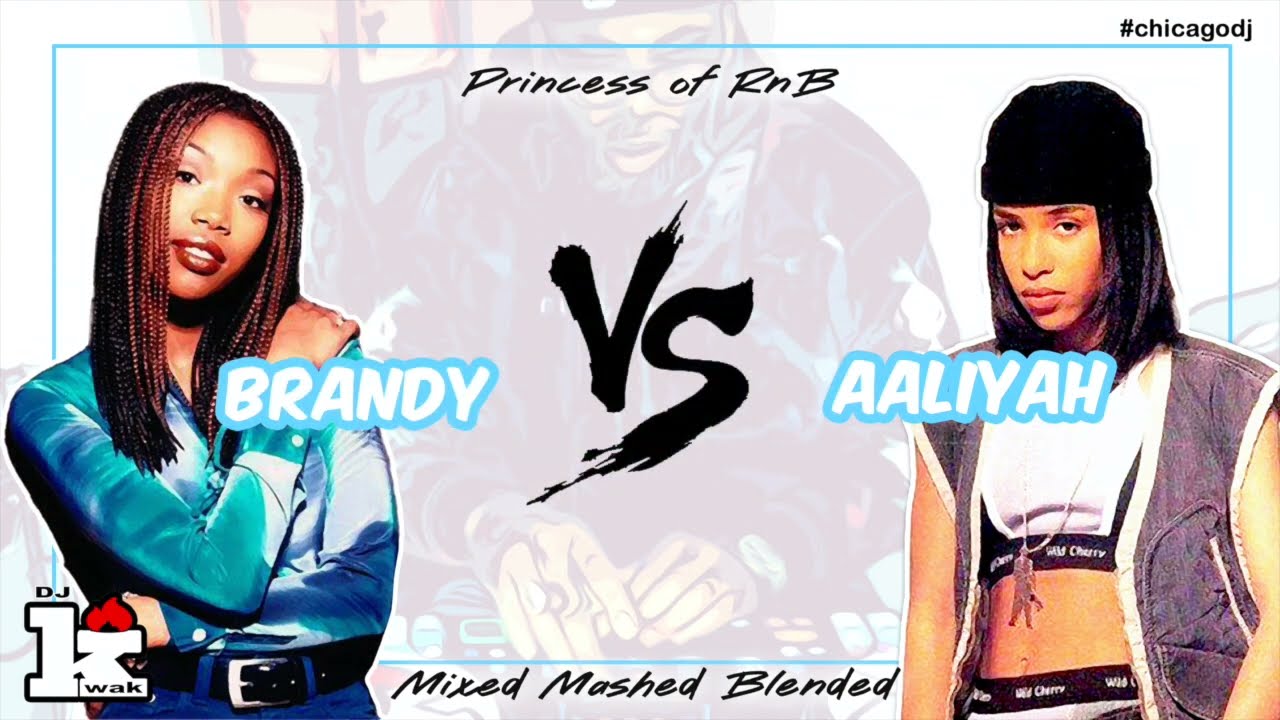 Brandy vs. Aaliyah R&B Mix - YouTube