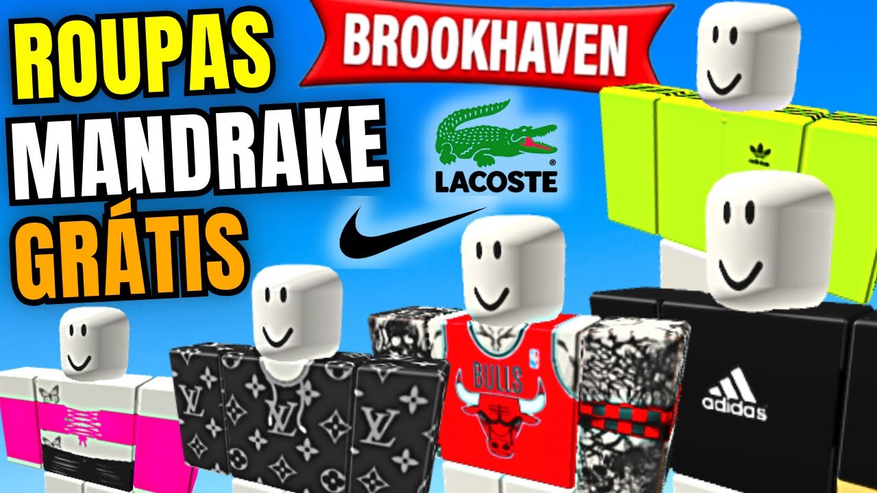 Pegue GRÁTIS Roupas MANDRAKE Secretas no Brookhaven - Roblox 