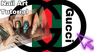 Gucci nails | Stamping | MDU plate | CJS