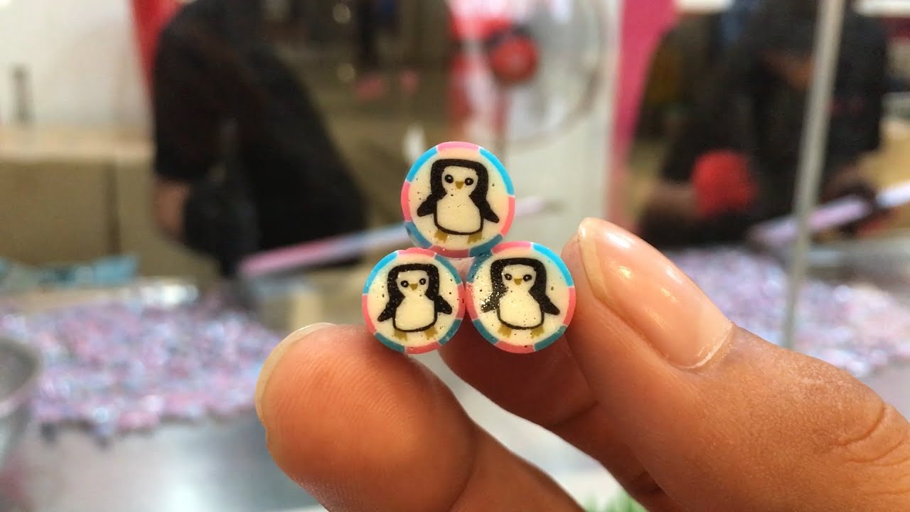 How to make PENQUINS sticky candy