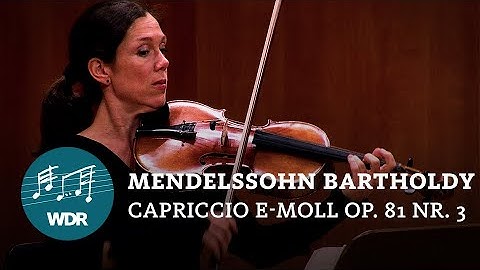 Felix Mendelssohn Bartholdy - Capriccio in E Minor for String Quartet op. 81 | WDR Sinfonieorchester