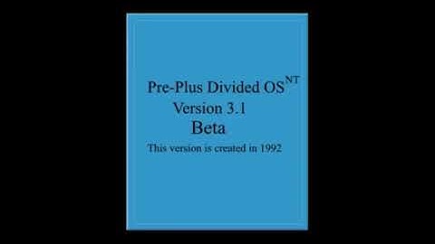 Never Released Operating Systems 229