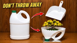 Don't throw away old plastic containers 😱.!These ingenious ideas will save you millions of dollars😱.
