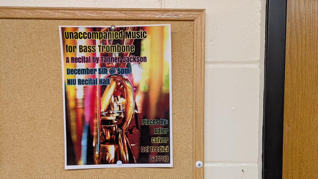 Unaccompanied Recital - December 5, 2025