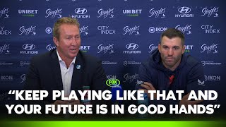 Trent Robinson on finding the tools to win | Roosters Press Conference | Fox League