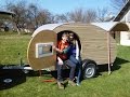 Teardrop trailer build. Full timelapse video