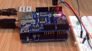 Arduino + Ethernet shield (web server)