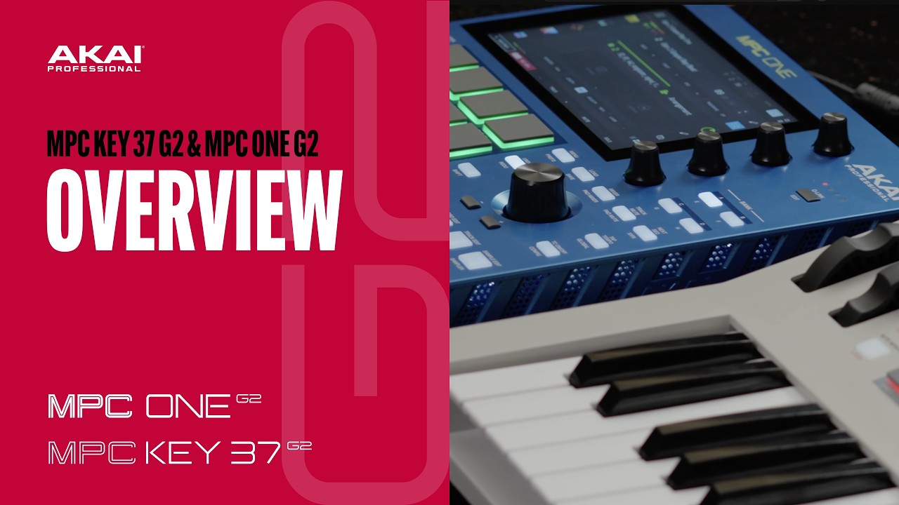 AKAI Professional MPC Key 37 G2登場！鍵盤派MPCが大幅進化！｜島村