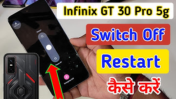 Infinix gt 30 pro switch off kaise kare/How to Power off Infinix gt 30 pro 5g/switch off