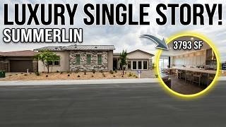 Fairview by Lennar - New Modern Luxury Homes For Sale Summerlin West - Eloise 3793 sf   - $1.89m+ -
