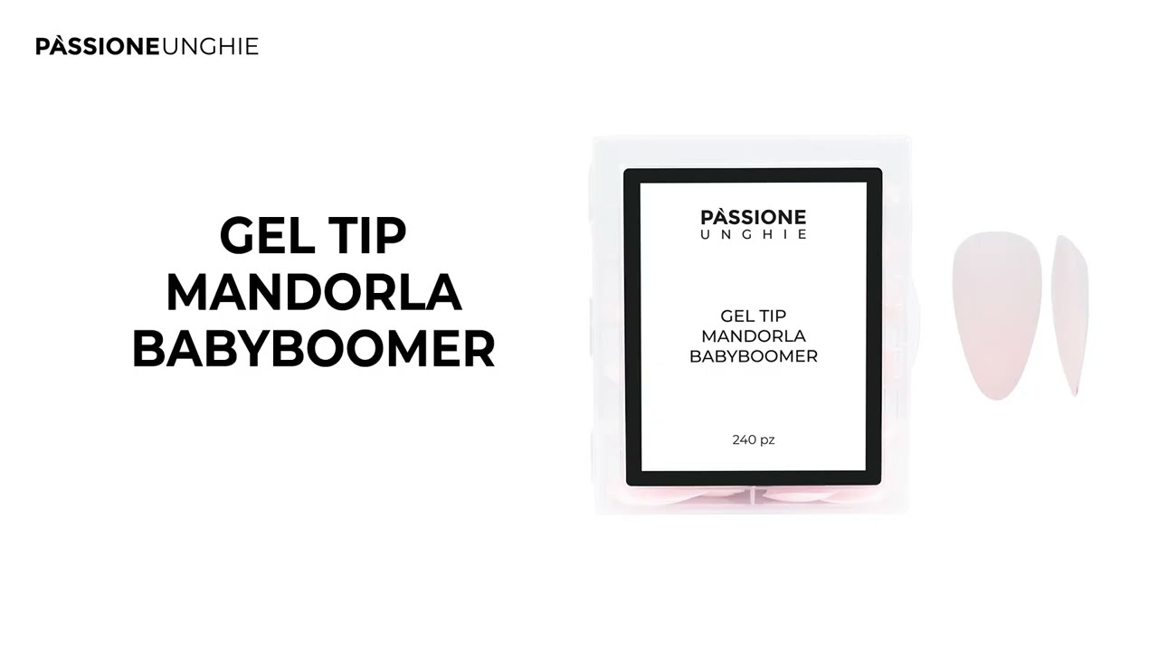 Gel Tip Mandorla Babyboomer