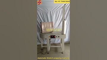 Stretch wrapping machine in Rajkot Mo: 070468 56640 #shortsvideo #viralvideo #reels #packingmachine