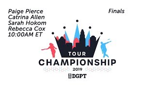 2019 Disc Golf Pro Tour Championship: FPO Finals | Pierce, Allen, Hokom, Cox