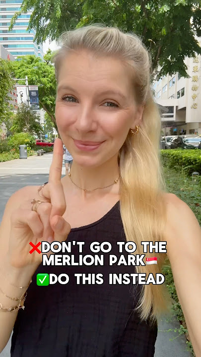 ❌Don’t go to the Merlion Park in Singapore🇸🇬