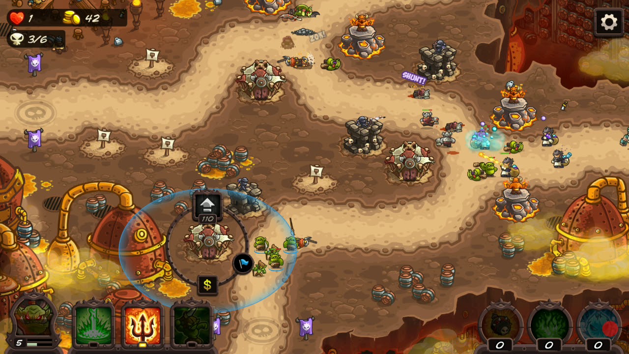 Kingdom Rush Vengeance - Golden Brewery - Heroic Challenge