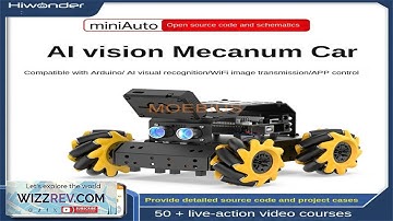 Hiwonder Miniauto Arduino Robot Car Omni Wheel AI Visual Recognition Tracking UNO Review