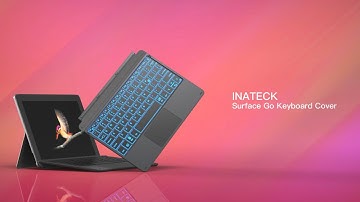 How to adjust backlight of Inateck keyboard for Surface Go, KB02009
