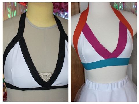 DIY bralette with a scarf - Spring in Fialta