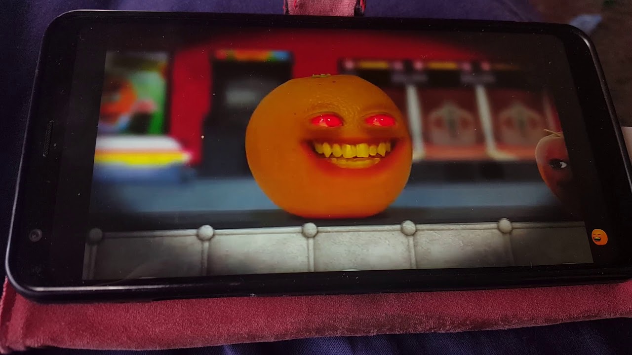 Let's react Annoying Orange Jumpscare 2 Fruity FazPears pizza YouTube