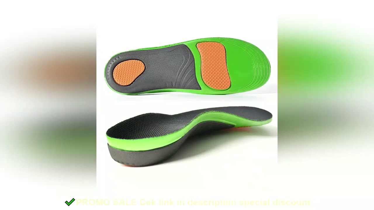 Arch Support Insoles Sports Shock Absorption Elastic Wear Resistant Orthopedic Flatfoot Insoles Feet