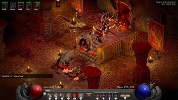 Diablo 2: Resurrected Summoner Druid 90 Hell Baal MF run (380 MF, 48 lvl Grizzly)(before 2.4 patch)