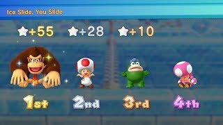 Mario Party 10 Mario Party #117 Donkey Kong vs Toadette vs Spike vs Toad Whimsical Waters Master