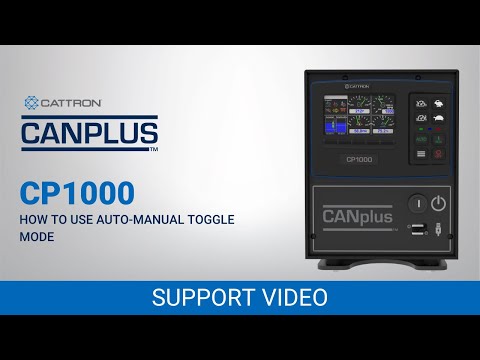 How to use Auto-Manual Toggle Mode on CP1000