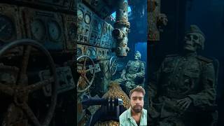 A Moray Eel Discovers a Mysterious Lost Submarine from 1968 😱🐍 | Ocean POV #viral shirts.