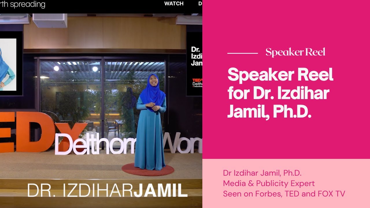 Dr Izdihar Jamil Speaker Reel - YouTube