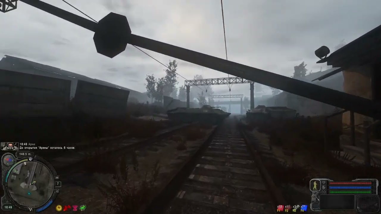 Сталкер народная солянка 2026 - прогулка по шахте и вертолёт для Макса #40