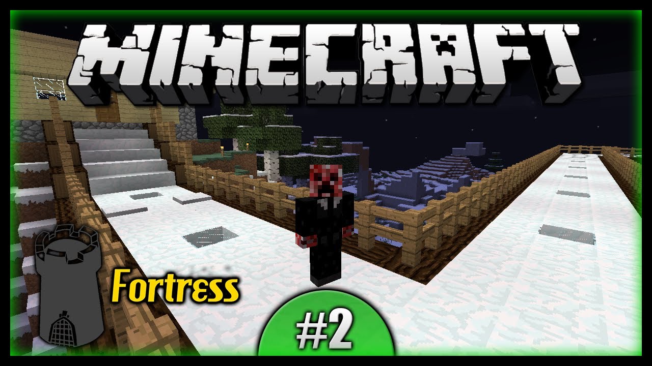 Frosty The Snow Machine! The Snow Bridge! || Minecraft Fortress Server ...