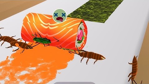 Sushi Roll 3D - ASMR Food Game - All Levels Gameplay Android, iOS