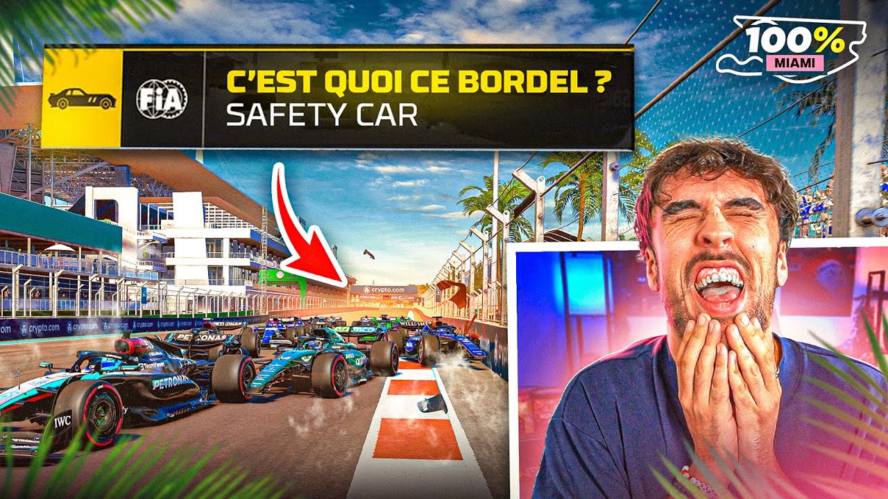CE JEU ME FAIT PETER UN CÂBLE ! - 100% Miami F1 24