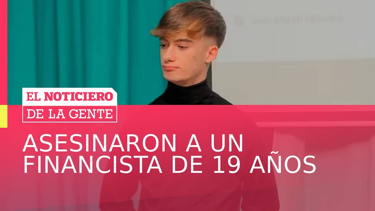 MISTERIO por el CRIMEN de un FINANCISTA de 19 años - El Noti de la Gente