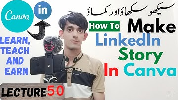 How to Make LinkedIn Story in Canva