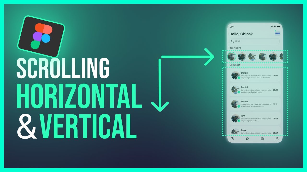 Figma Scrolling Horizontal Vertical Tutorial Prototype YouTube