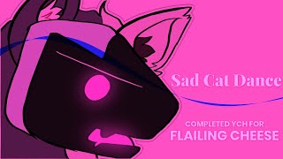 Sad Cat Dance / animation meme / complete ych  for @flailingcheese