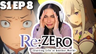 BREAKDOWN 😭🧎‍♀️| Re:ZERO Episode 8 REACTION!