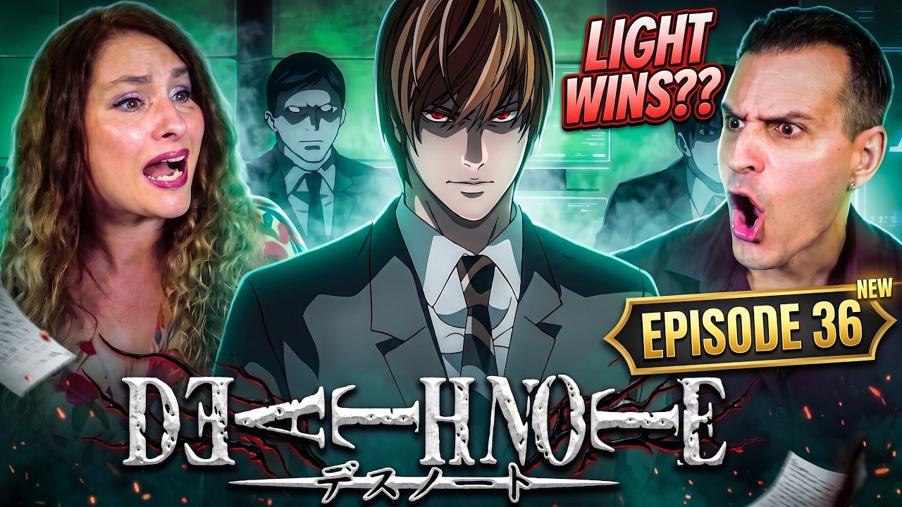 Don't Tell Us Light Really WINS??! 😱😭 | Death Note Episode 36 Reaction