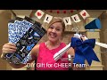 Cute and Easy DIY Gift for a CHEER/Sports team