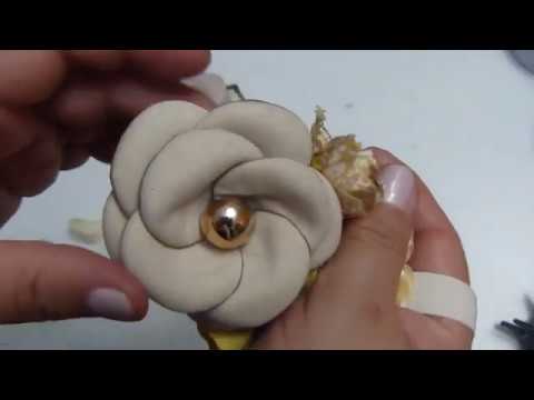 Video: Cómo Hacer Flores De Piel