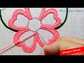 Wonderful Hand Embroidery flowers easy way,Simple Embroidery flowers-78,ফুলের এম্ব্রয়ডারী, #Miss_A