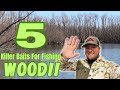 THESE 5 Baits Are PROVEN Big Bass Baits For Fishing WOOD Cover!!