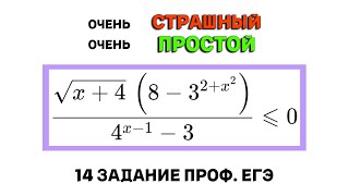 Очень СТРАШНЫЙ очень ПРОСТОЙ | 14 задание профильного ЕГЭ