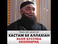 УМАР ХЕХОЕВ ХАСТАМ БЕ АЛЛАХ1АН ХЬОЙ БУСУЛБА КХОЛЛАРНА ХЬЕХАМ