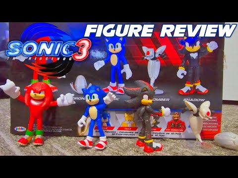 Sonic Movie 3 2.5 Inch Figure Set Offical Review