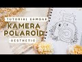 Tutorial gambar kamera polaroid aesthetic cathfloart  doodle