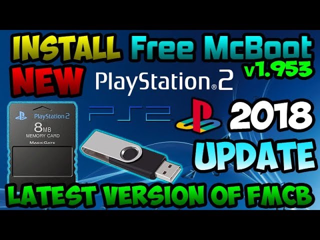PS2] Install the latest version FreeMcBoot [2018] - YouTube